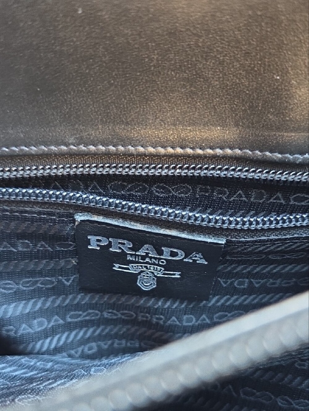 Prada Black Leather Purse - Picture 3 of 4